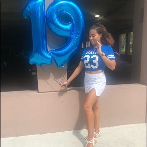 Blue Italia Urban Planet Crop Top Size M